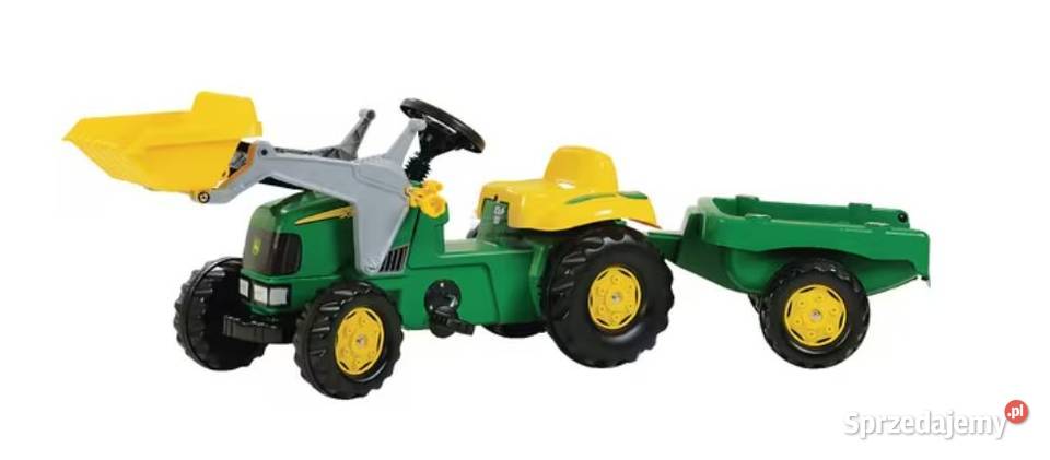 R02311 Traktor z napędem na pedały z ładowaczem Przasnysz sprzedam
