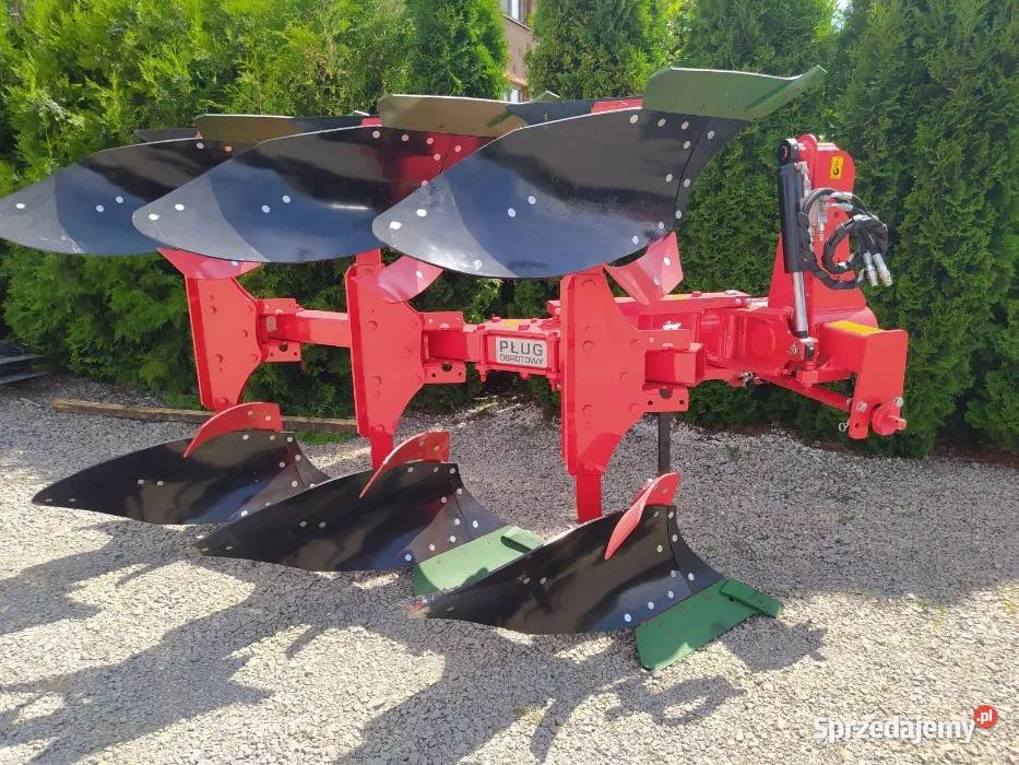 Pług obrotowy 3 skibowy EuroMasz Gwarancja nieuszkodzony Grójec