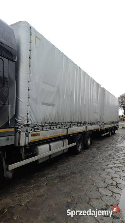 Plandeka zabudowa tandem wielton Krasnystaw sprzedam