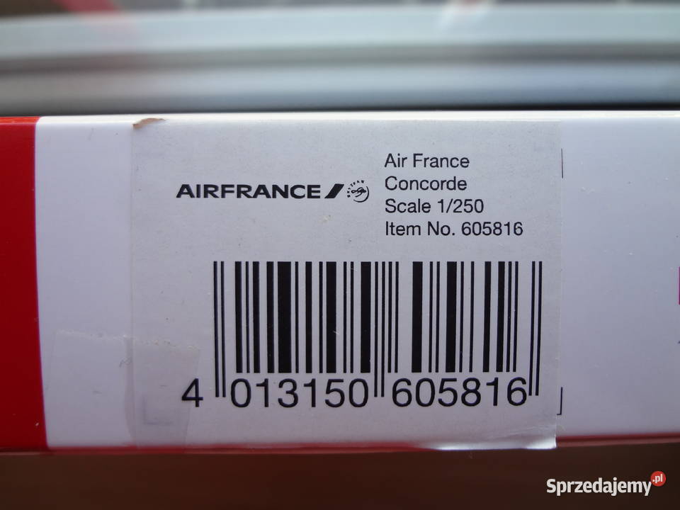 Concorde AirFrance Wrocław