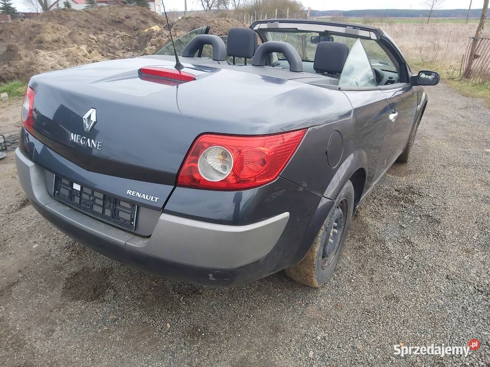 Maska błotnik zderzak dach megane 2 cabrio Karoseria lubuskie Słubice sprzedam