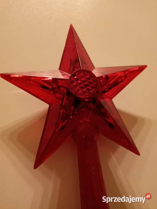 Gwiazda Bożenarodzeniowa z PRL vintage Łódź