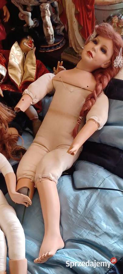 kolekcja porcelanowych i uszkodzonych lal Poznań sprzedam