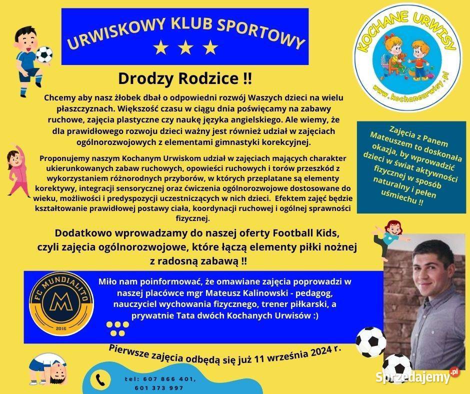 Żłobek Klub Dziecięcy KOCHANE URWISY Opieka Grójec