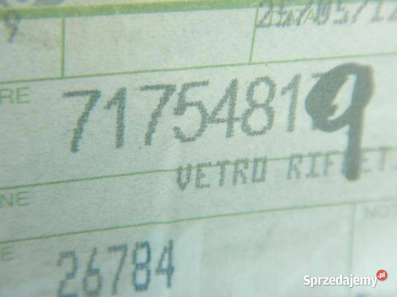 WKŁAD LUSTERKA PRAWE FIAT IDEA 0412 ORYGINAŁ osobowe sprzedam