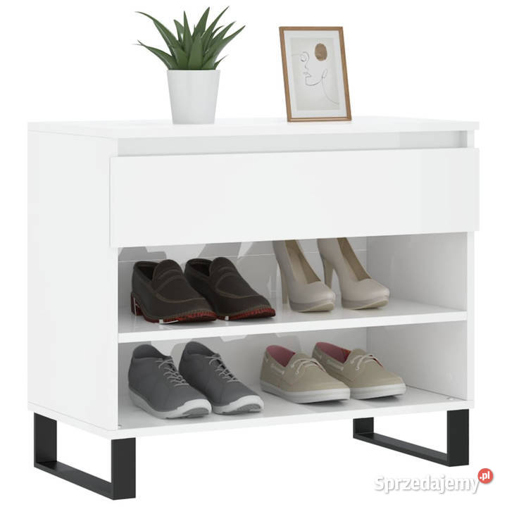 Szafka na buty wysoki połysk biała 70x36x60 mazowieckie Warszawa sprzedam