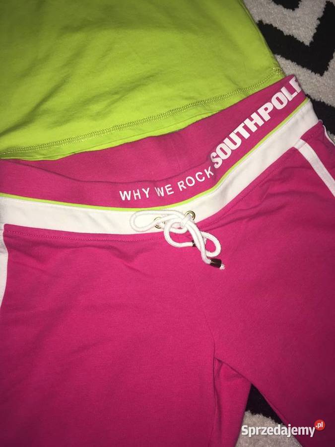 Komplet sportowy fitness z USA Southpole nowy S