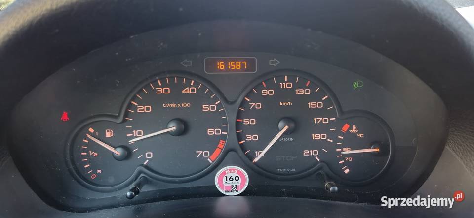 PEUGEOT 206 HATCHBACK 1100 BENZYNA Rok produkcji 2005 Głogów sprzedam