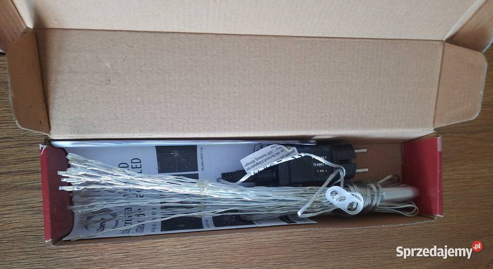 Eksplodująca Gwiazda Kula Lampka 90LED zasilanie Morąg