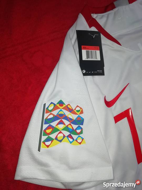 Koszulka Polska 2018 MILIK 7 z autografem Lublin