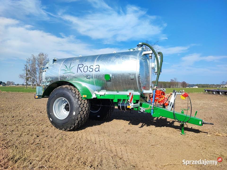 Wóz asenizacyjny 8000 litrów ROSA beczkowóz nieuszkodzony Goliaty sprzedam
