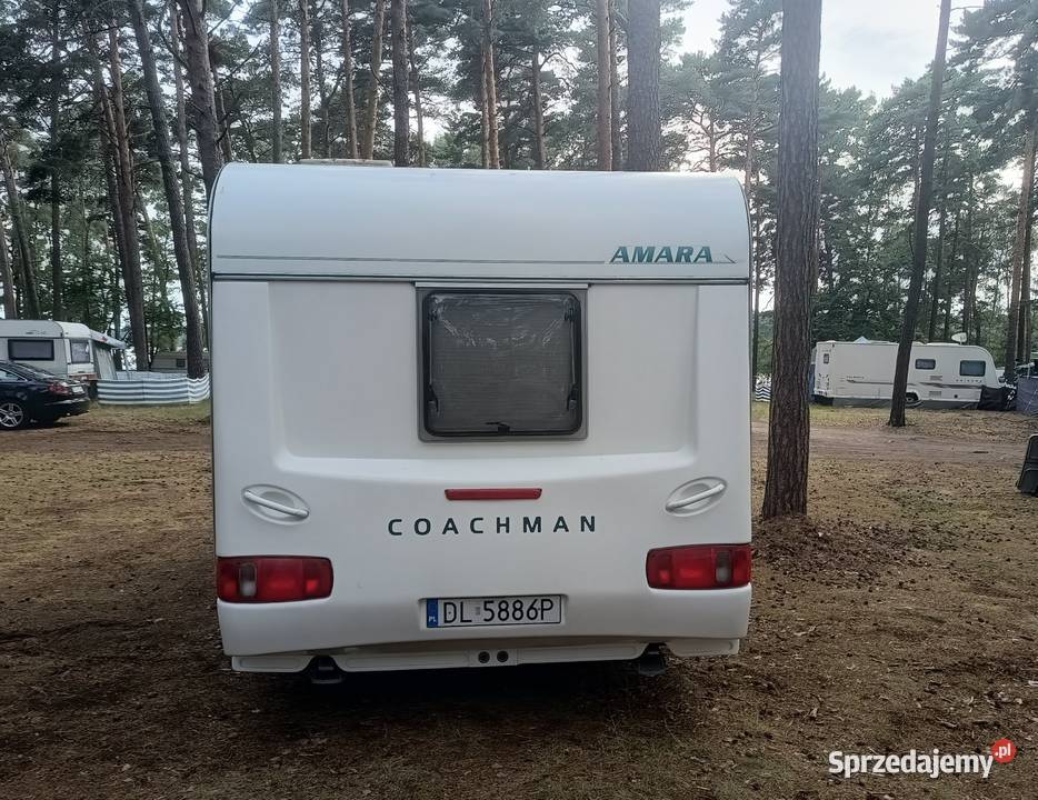 Coachman 5 os2001 Przedsionek Mover Solar Rok produkcji 2001 Legnica