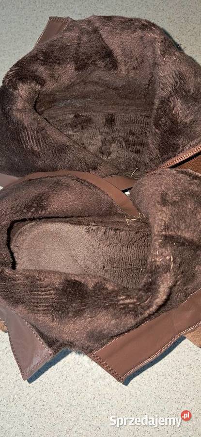 Buty damskie skora naturalna Kozaki Nysa