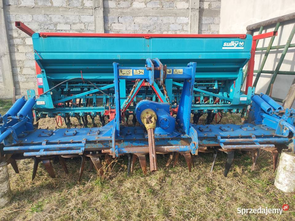 Agregat uprawowo siewny rabe werk sulky Korytnica
