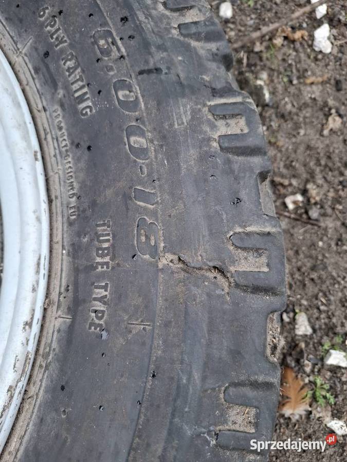 Koło Opona 600 x 18 Kabat lubelskie