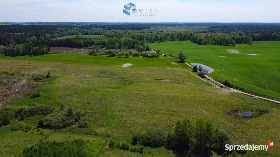 Grunt 1561m2 Elgnówko budowlana sprzedam