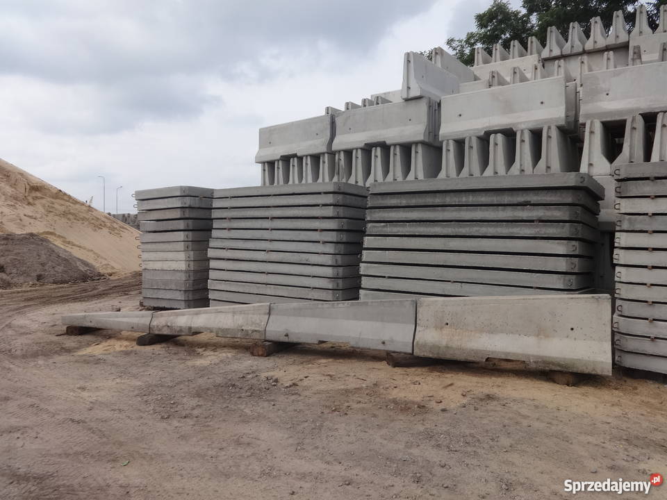 NOWE bariery dwustronne NIEMALOWANE sprzedam