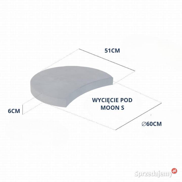 Płyta Nawierzchniowa MOON F60 6 GRUBOŚCI Beton Dom i Ogród Gdów sprzedam