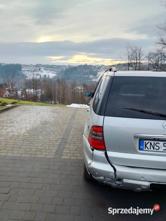 Mercedes ml 2002r 40 cdi uszkodzony Podegrodzie