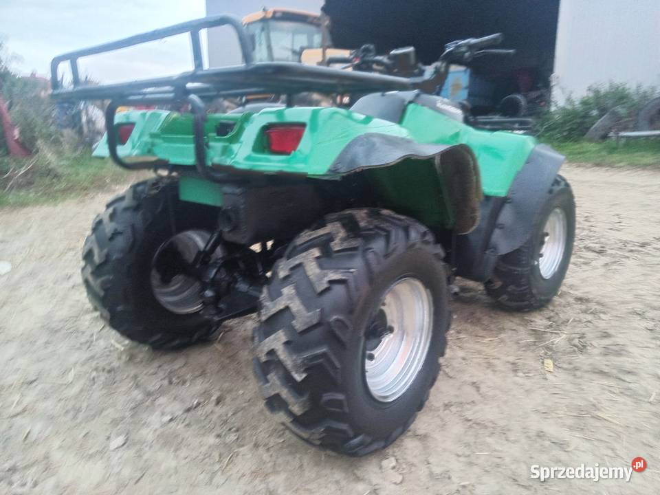 kawasaki klf 300 4x4 wyciagarka transport nieuszkodzony Lublin