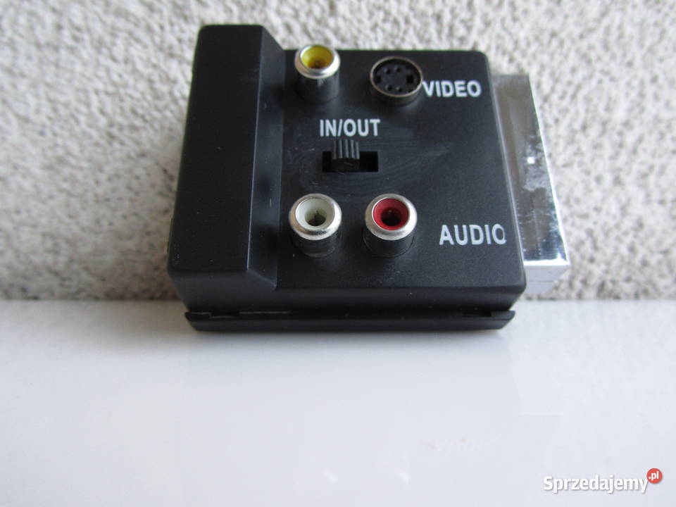 Adapter złącze Euro S19 3xgn RCA SVHS Olecko