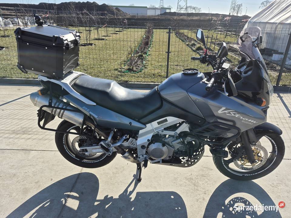 Suzuki VSTROM Dl1000 kufry gmole halogeny itp Warszawa sprzedam