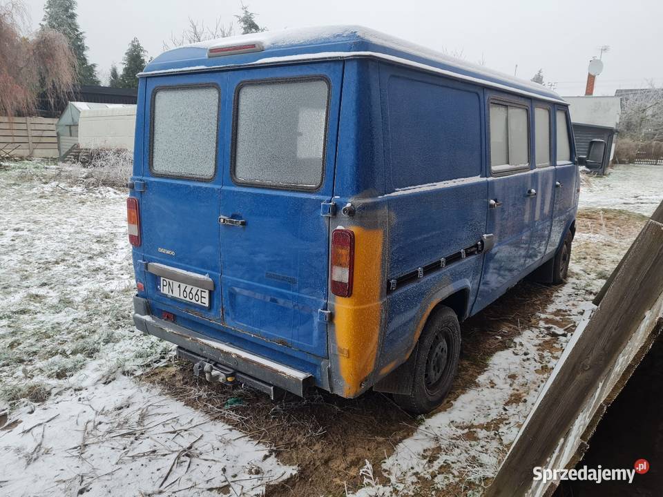 Daewoo Lublin INTRALL 35t długi 6os furgon wielkopolskie Poznań