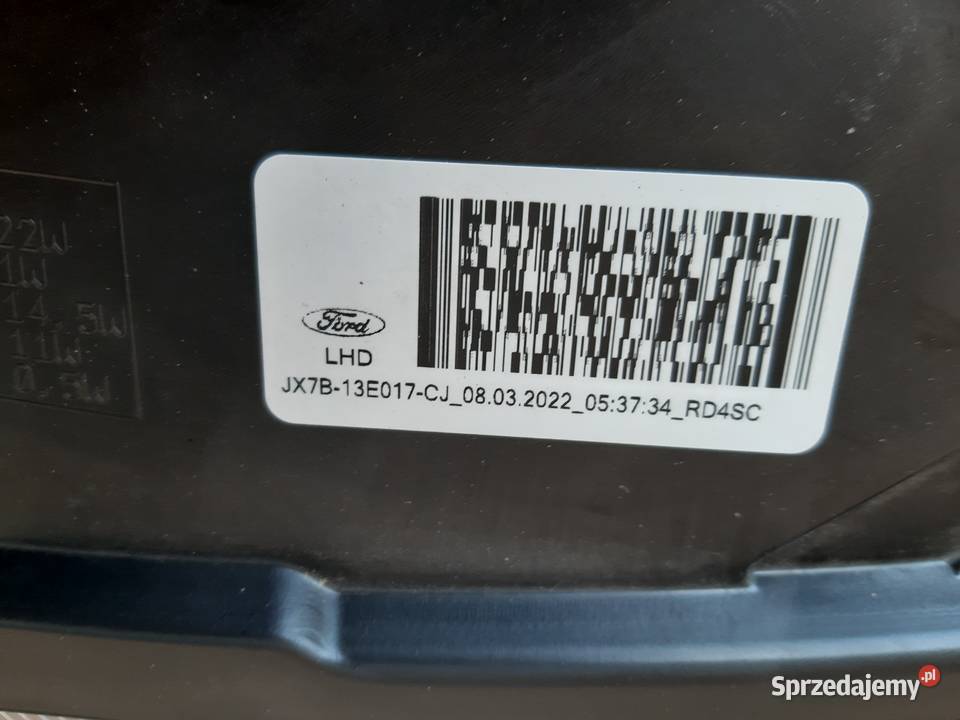 FORD FOCUS MK4 LAMPA LEWA MODUŁ JX7B13E017CJ osobowe Lampy przednie Trzciel