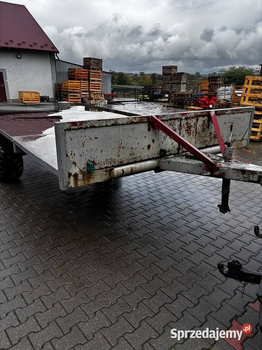 Laweta platforma do bel skrzyniopalet skrzyń nieuszkodzony Mniszów-Kolonia