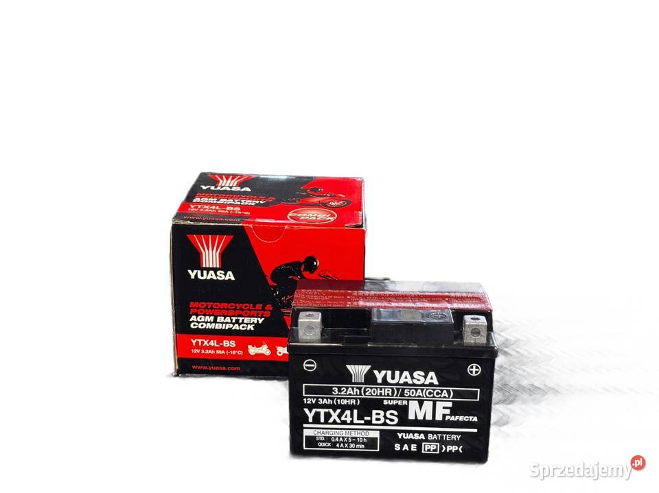 Akumulator YUASA 12V 32Ah 50A P YTX4LBS dolnośląskie Jelcz-Laskowice
