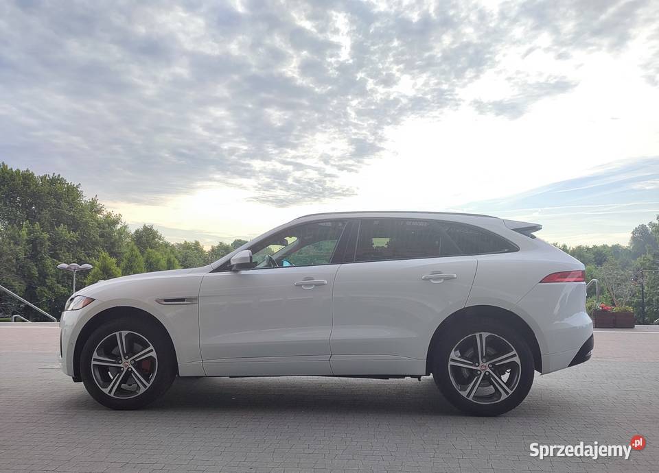 Jaguar fpace wersja S 4x4 380 full małopolskie Kraków