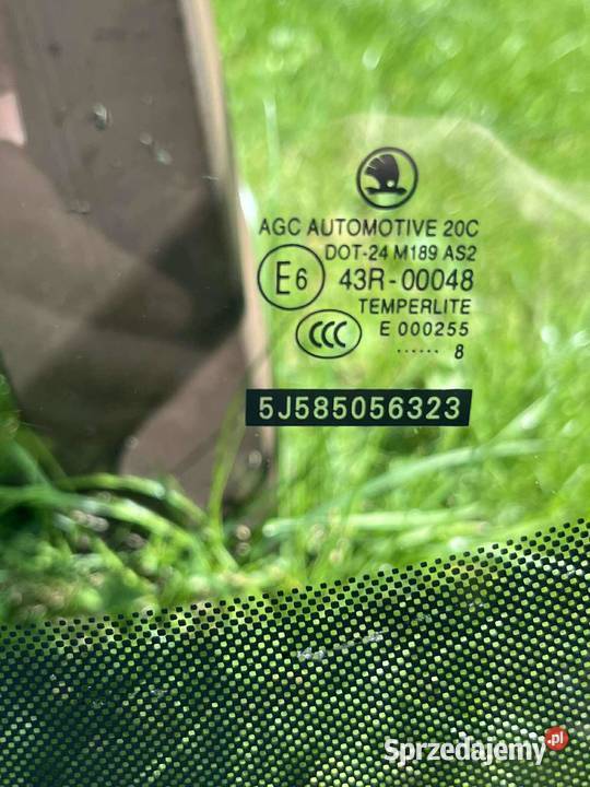 Szyba lewy przód Skoda Roomster Sędziszów Małopolski