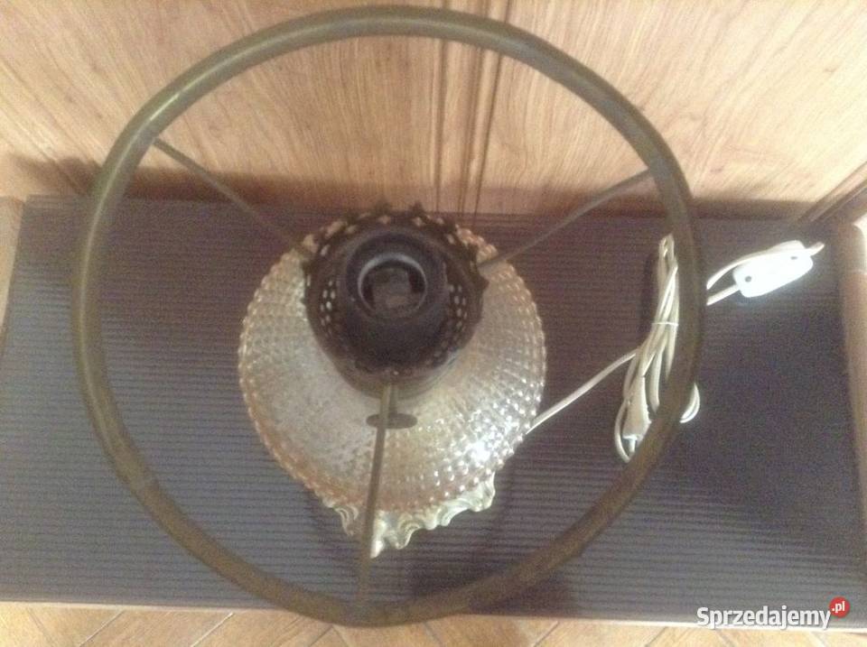 Lampa naftowa z zasilaniem elektrycznym lata PRL Pozostałe opolskie Opole