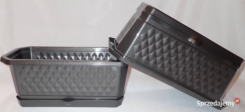 Skrzynka balkonowa DIAMANTE Doniczka szeroka 39 Siewierz