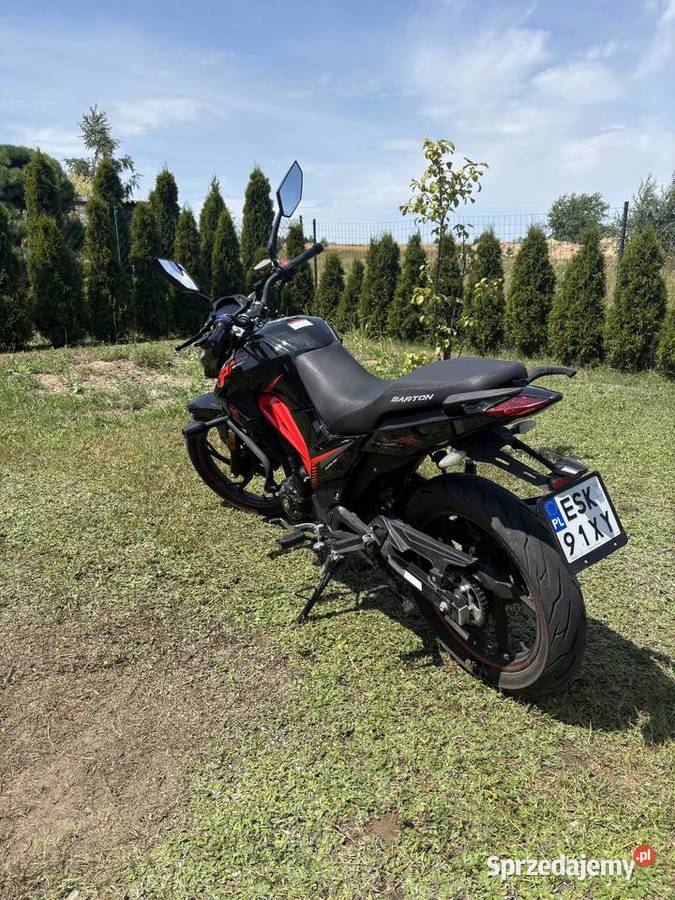 Motocykl barton streetr 125 łódzkie Wólka Strobowska