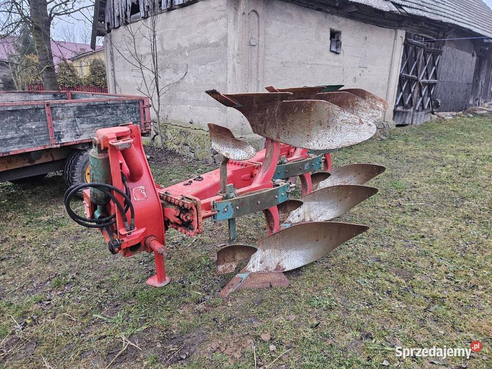 Pług Kverneland 3 skibowy obrotowy Pługi