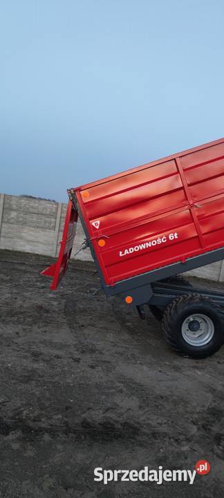 Przyczepa rolnicza wywrotka 6 t Brzezinki Stare