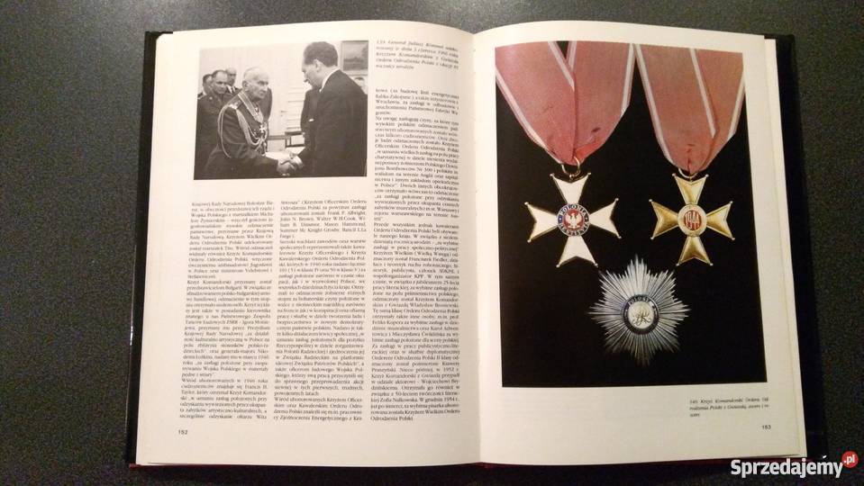 album Ordery i Odznaczenia polskie i ich Sieradz sprzedam