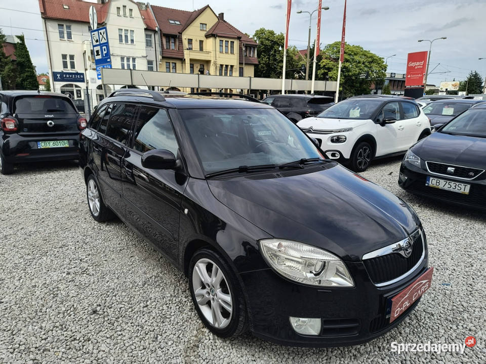 koda Fabia szyberdach rejestrator podgrzewane kurtyny powietrzne kujawsko-pomorskie Bydgoszcz