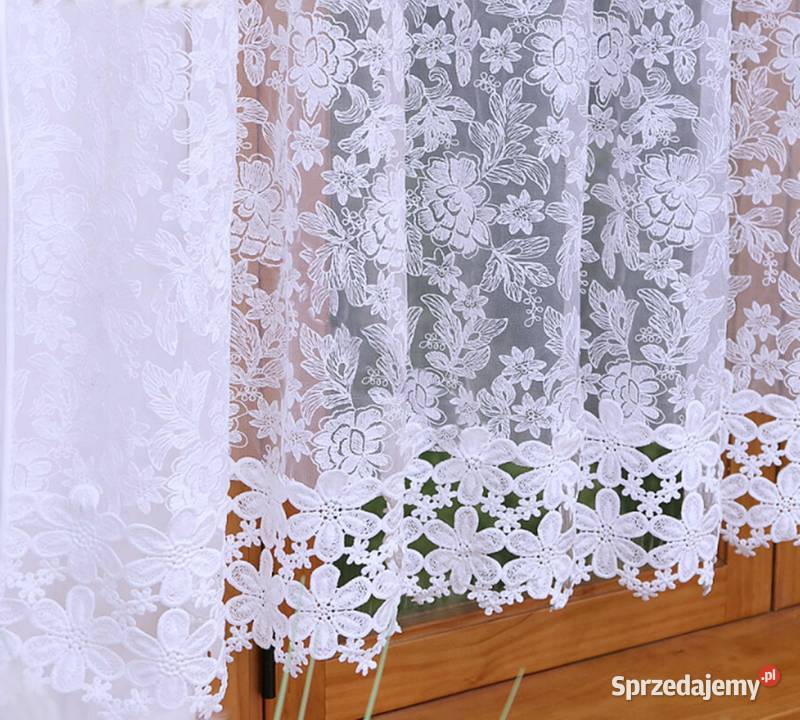 Firana 400x160 FIRANY firanki gotowe proste Olesno