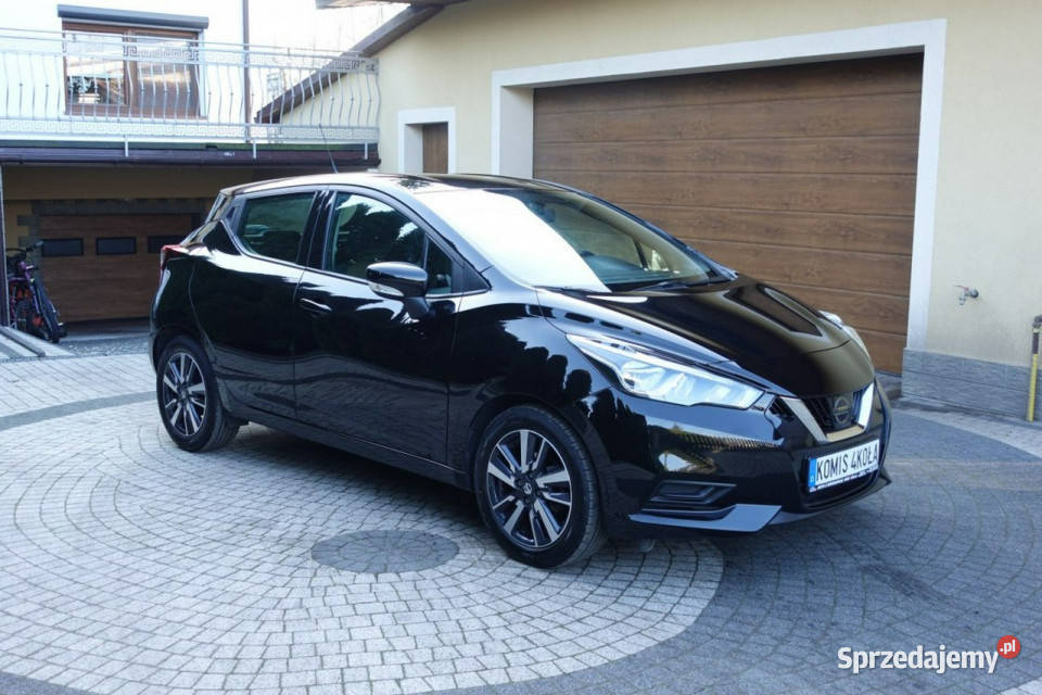Nissan Micra Nowy Super Stan Serwis LED 91000km Płońsk sprzedam