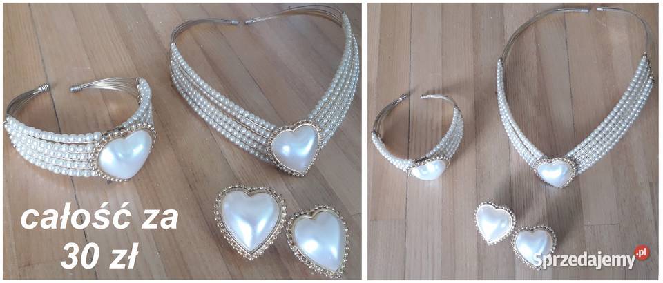 Sztuczna biżuteria lata 90te naszyjnik Zestawy biżuterii