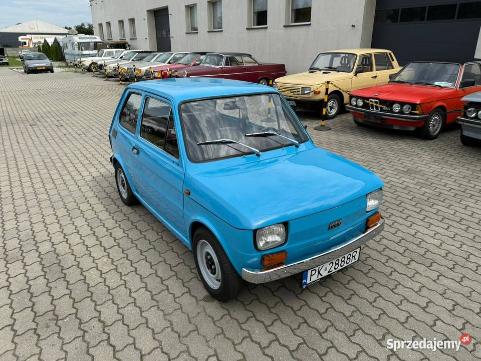 Fiat 126p z 1984 roku w wyjątkowym łódzkie Zgierz