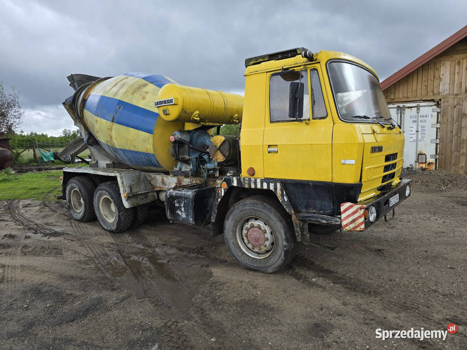Betonomieszarka TATRA 6x6 6 m3 betoniarka 74834km Korpele