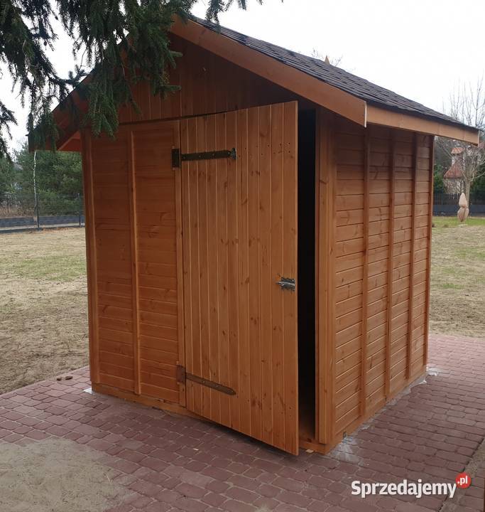 Domek ogrodowy narzędziowy drewniany Domki narzędziowe śląskie sprzedam