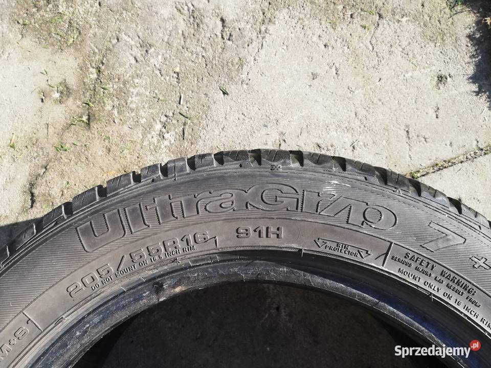 Sprzedam 4 opony Goodyear Ultra Grip 7 20555R16 Samochodowe Motoryzacja Zielonka