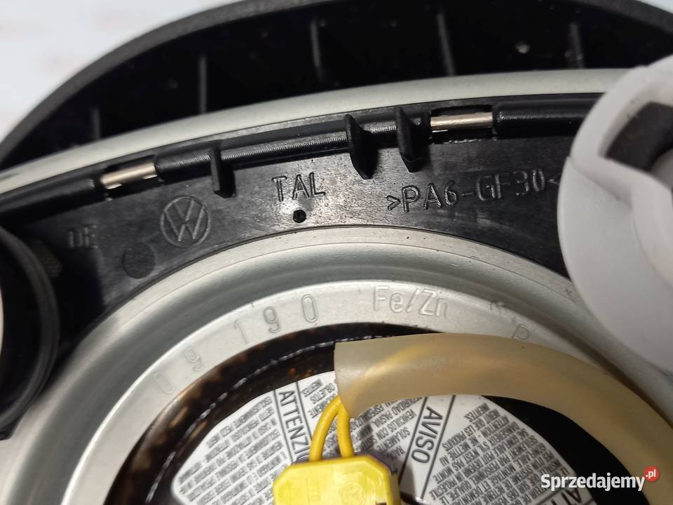 VW GOLF VI 10r AIRBAG poduszka kierowcy Poduszki powietrzne Kielce sprzedam