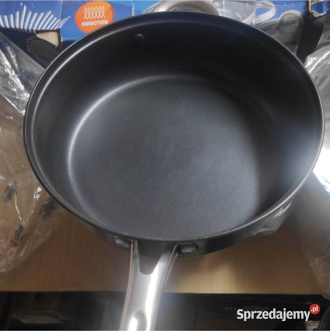 Komplet garnków 12 el Peterhoff outlet indukcja