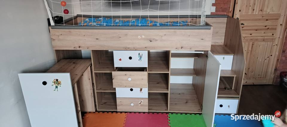 Piętrowe łóżko dziecięce Szczecin sprzedam