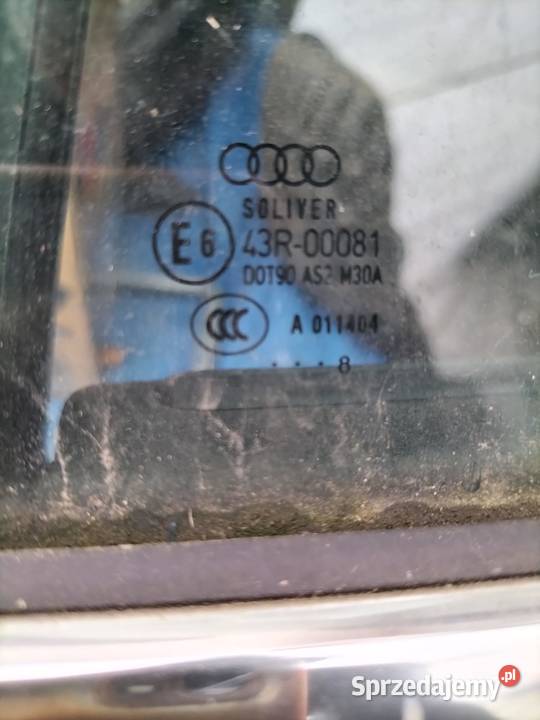 DRZWI LEWY TYŁ AUDI A4 B8 AVANT 0812r CZARNE Kończyce Małe